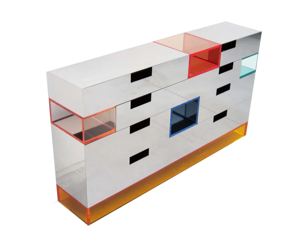 Console en plexiglas