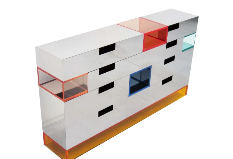 Console en plexiglas