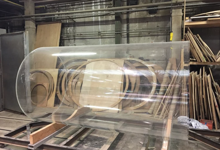 Cylindre pour aquarium