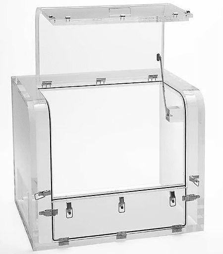 Enceinte en altuglas - Portfolio BFP Cindar