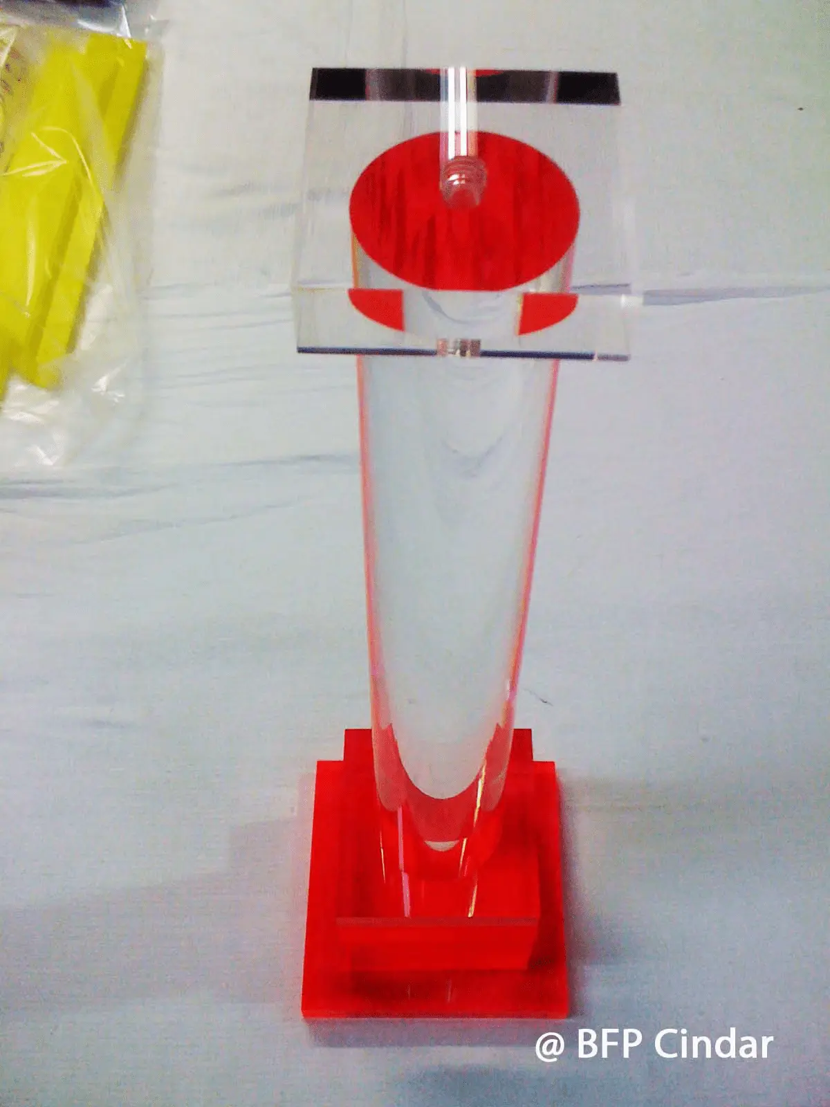 Pied de lampe-PMMA