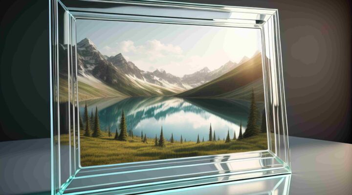 picture on plexiglass