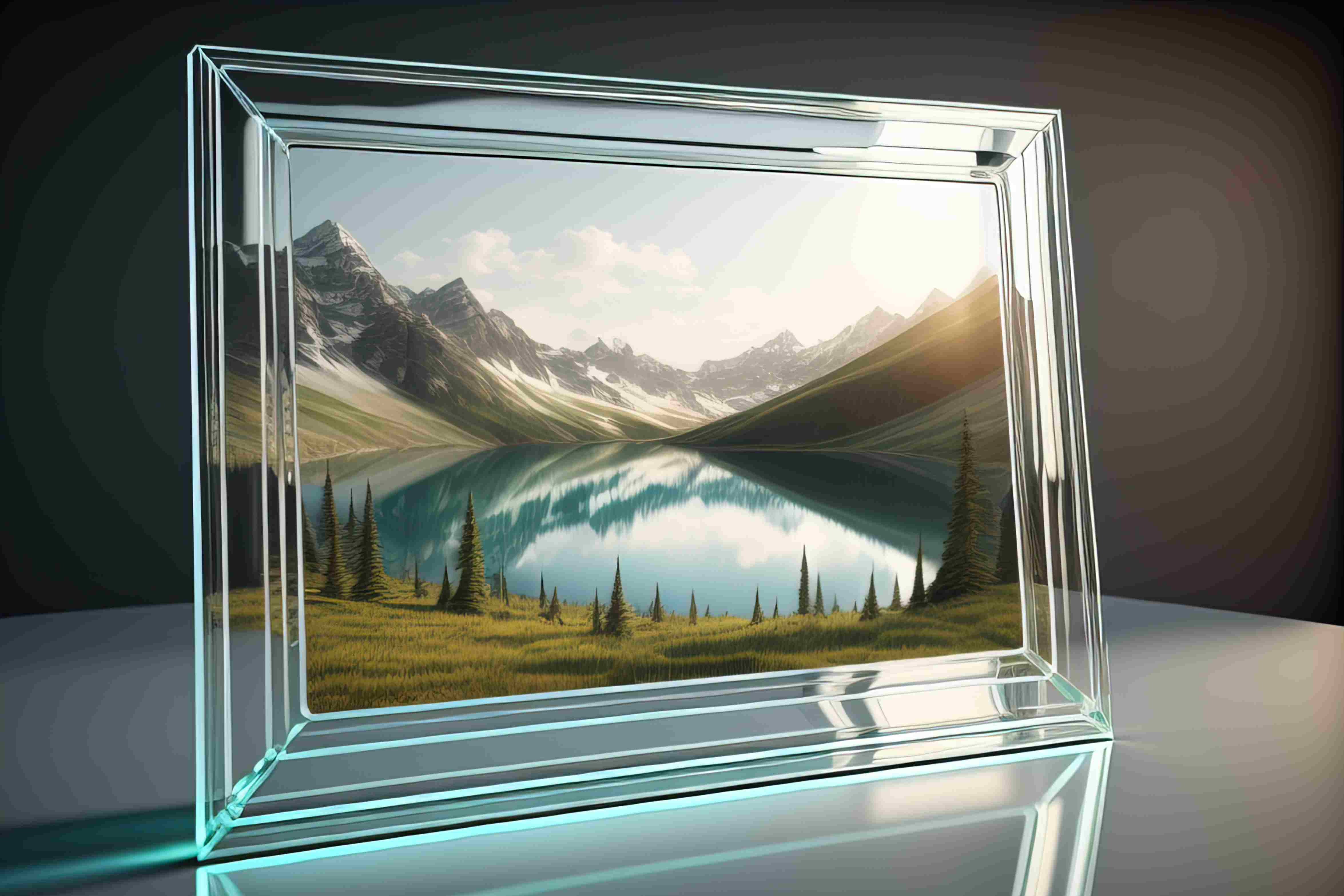 picture on plexiglass