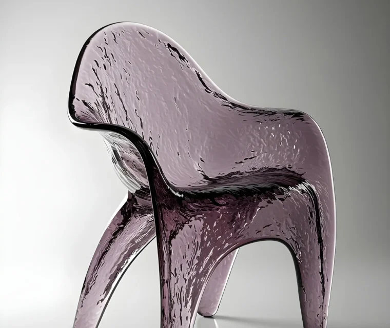 Chaise en plexiglass- bfp-cindar