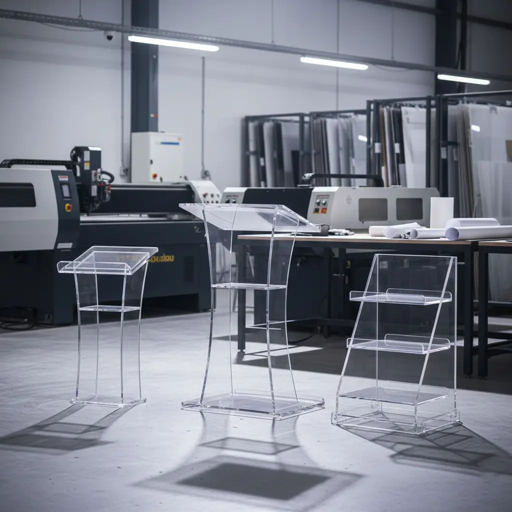 Fabricant français de pupitres et supports en plexiglas