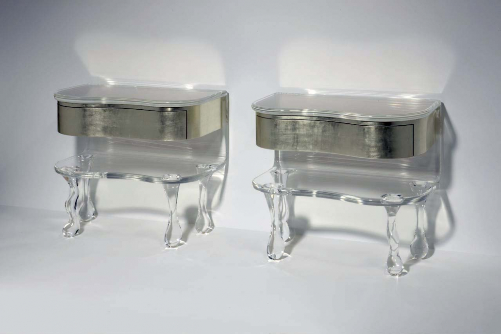 Commodes en plexiglas