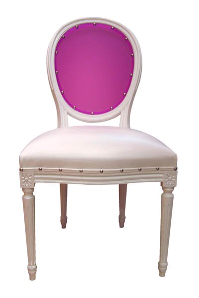 Dossier de chaise en acrylique